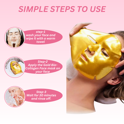 Gold Bio - Collagen Facial Mask